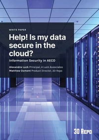 Information Security in AECO - white paper - front cover
