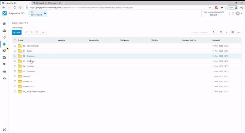 Projectwise-integration-gif