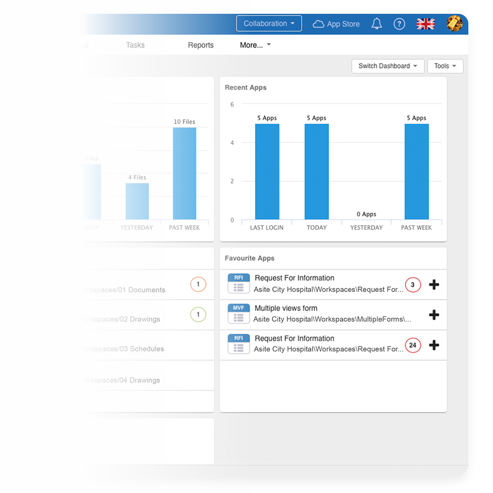 Landing Page Financials