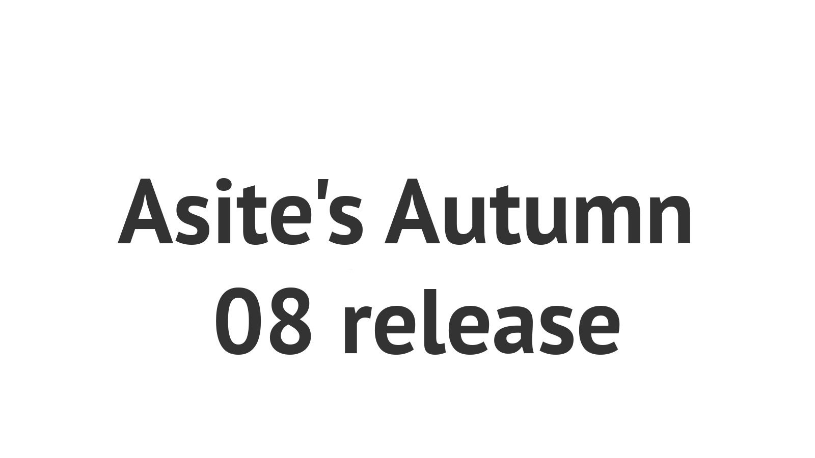 Asite's Autumn 08 release delivers eLearning and further advances in SaaS document management