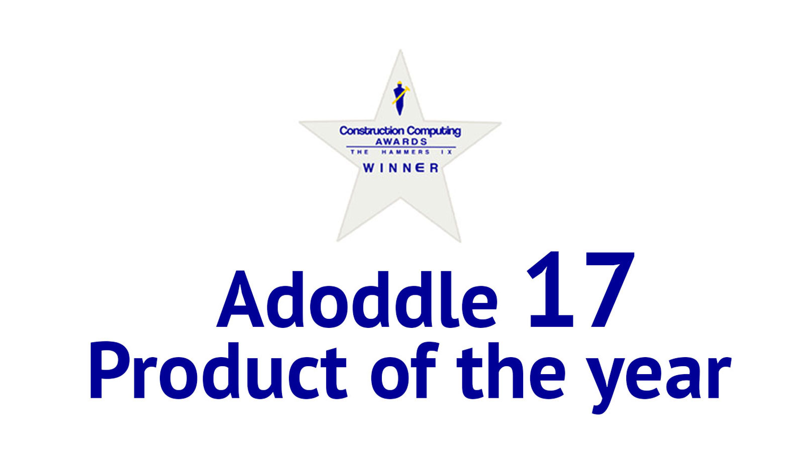 It's official… Adoddle 17 is Product of the Year and Document & Content Management Product 2014!